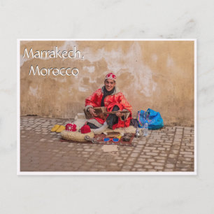 Carte Postale Salutations de Marrakech Maroc