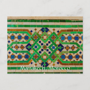 Carte Postale Salutations de Marrakech Maroc