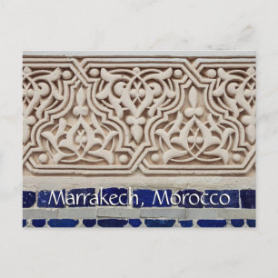 Carte Postale Salutations de Marrakech Maroc