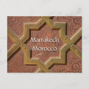 Carte Postale Salutations de Marrakech Maroc