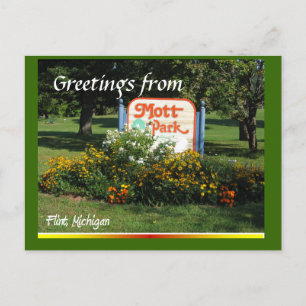 Carte Postale Salutations de Mott Mark