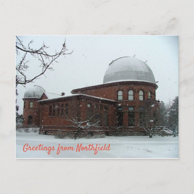 Carte Postale Salutations de Northfield (Devant)