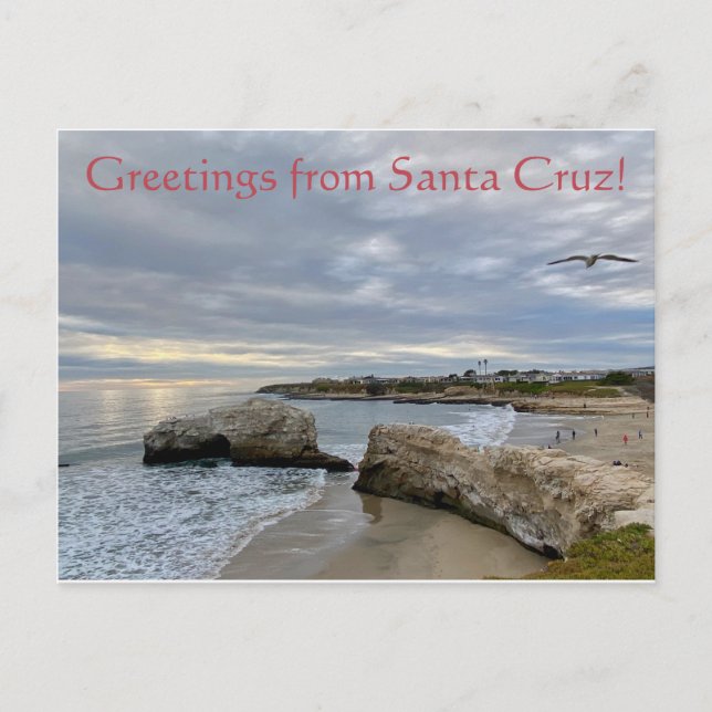 Carte Postale Salutations de Père Noël Cruz ! (Devant)