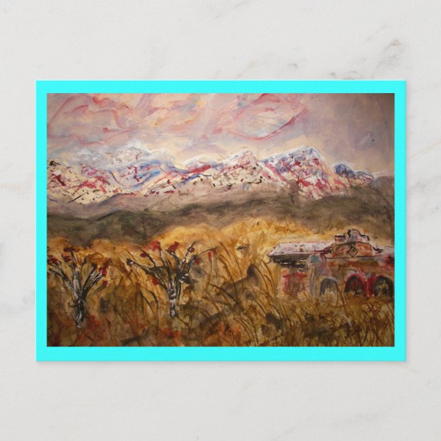 Carte Postale salutations de Père Noël Fe (Devant)