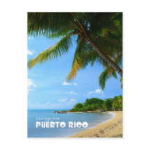Salutations de Porto Rico - POSTCARD