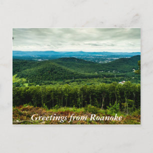 Carte Postale Salutations de Roanoke