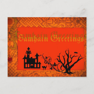 Carte Postale salutations de Samhain