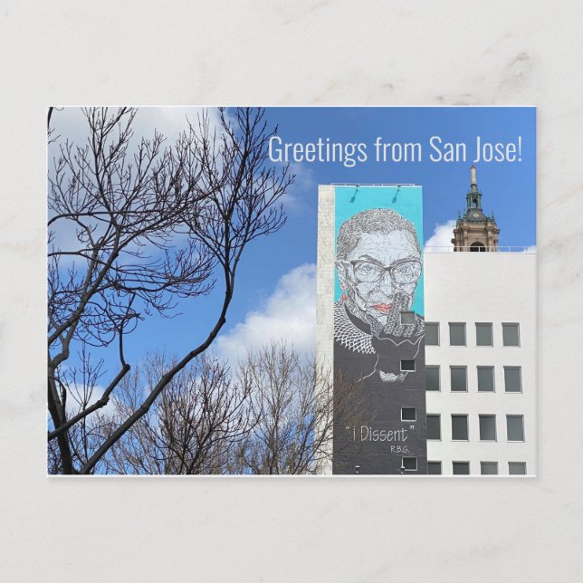 Carte Postale Salutations de San Jose ! (Devant)