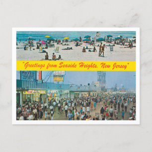 Carte Postale Salutations de Seaside Heights, New Jersey Travel