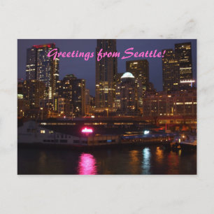 Carte Postale Salutations de Seattle !
