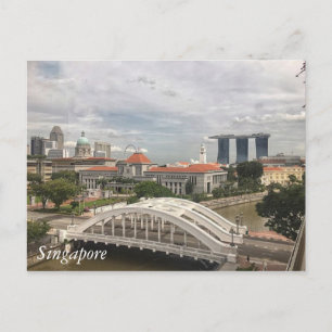 Carte Postale Salutations de Singapour