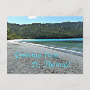 Carte Postale Salutations de St Thomas