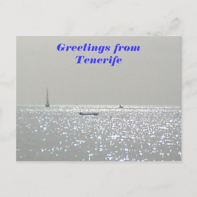 Carte Postale Salutations de Tenerife 2 (Devant)
