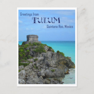 Carte Postale Salutations De Tulum