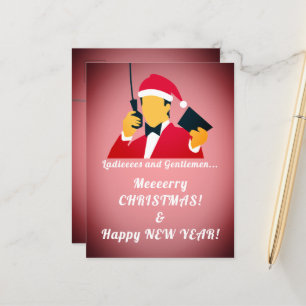 Carte Postale Salutations de vacances amusantes