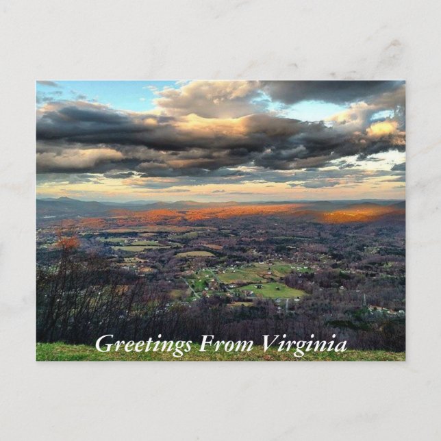 Carte Postale Salutations de Virginia Postcard 6 (Devant)