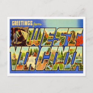 Carte Postale Salutations De Virginie Occidentale