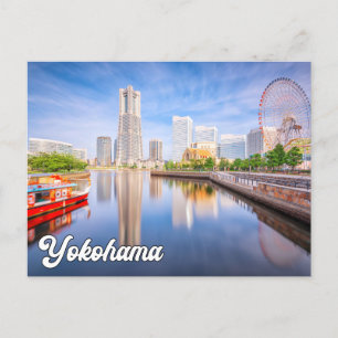 Carte Postale Salutations De Yokohama, Japon