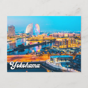 Carte Postale Salutations De Yokohama, Japon