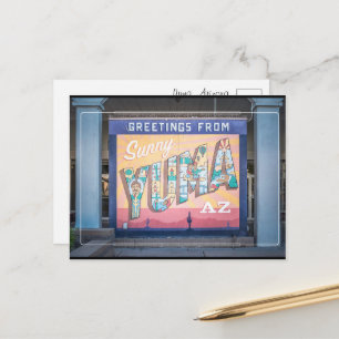 Carte Postale Salutations de Yuma, Arizona