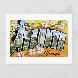 Carte Postale Salutations depuis Atlanta, GA !