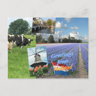 Carte Postale Salutations des Pays-Bas