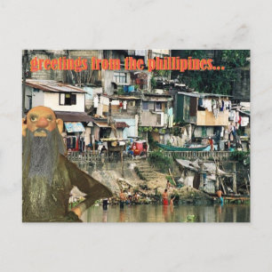 Carte Postale salutations des Philippines