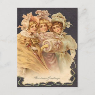 Carte Postale Salutations d'hiver