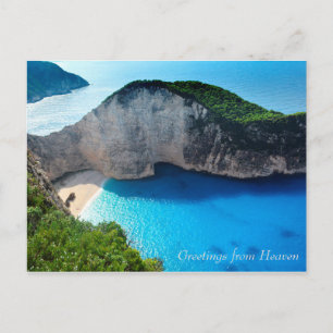 Carte Postale Salutations du ciel