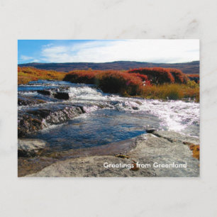 Carte Postale Salutations du Groenland 17