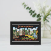 Carte Postale Salutations du Kentucky Historic Romantic Vintage (Debout devant)
