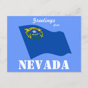 Carte Postale Salutations du Nevada
