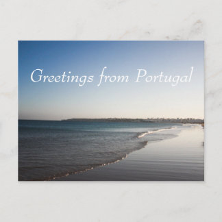 Carte Postale Salutations du Portugal