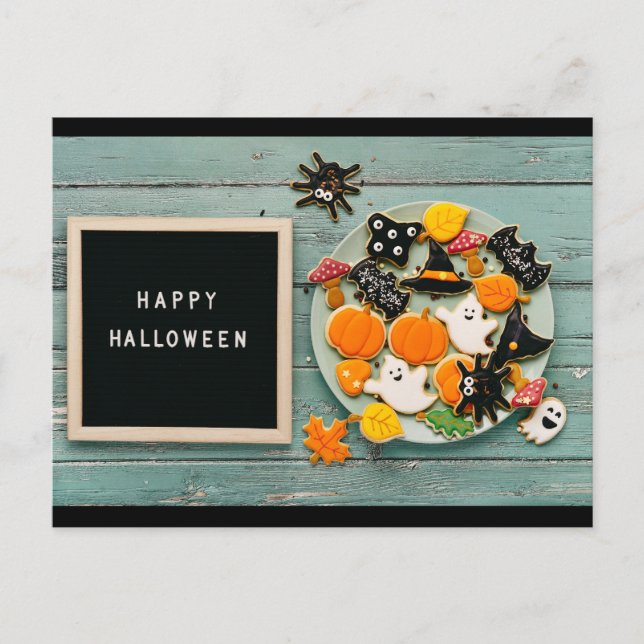 Carte Postale Salutations Halloween (Devant)