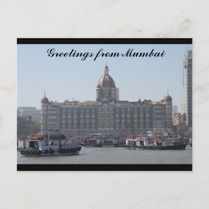 Carte Postale salutations mumbai
