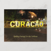 Salutations pétillantes de Curaçao