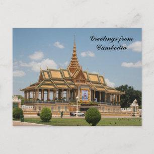 Carte Postale salutations phnom penh
