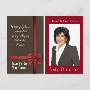 Carte Postale Salutations professionnelles personnalisées