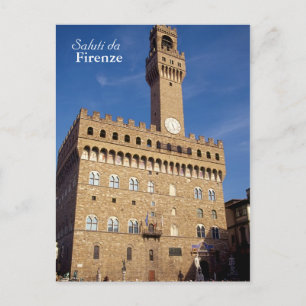 Carte postale "Saluti da Firenze"