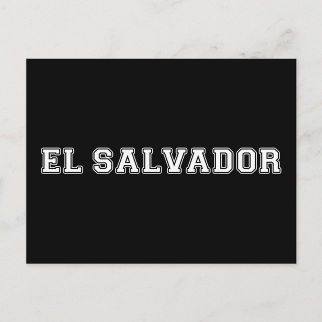Carte Postale Salvador (Devant)