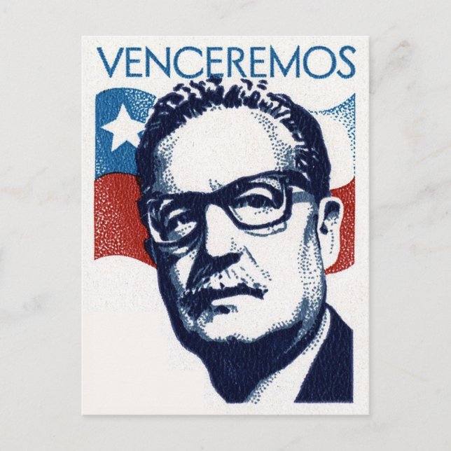 Carte Postale Salvador Allende - Vencérémonies (Devant)