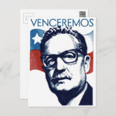 Carte Postale Salvador Allende - Vencérémonies (Devant / Derrière)