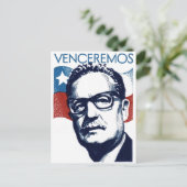 Carte Postale Salvador Allende - Vencérémonies (Debout devant)
