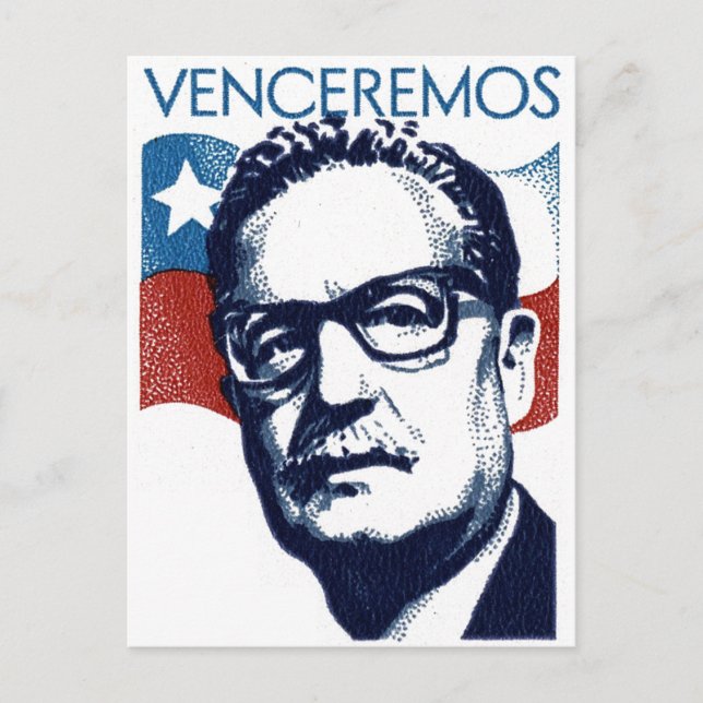 Carte Postale Salvador Allende - Vencérémonies (Devant)