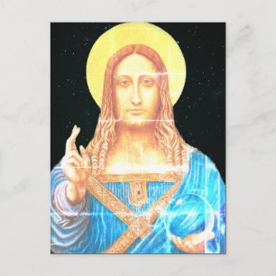 Carte Postale Salvator Mundi