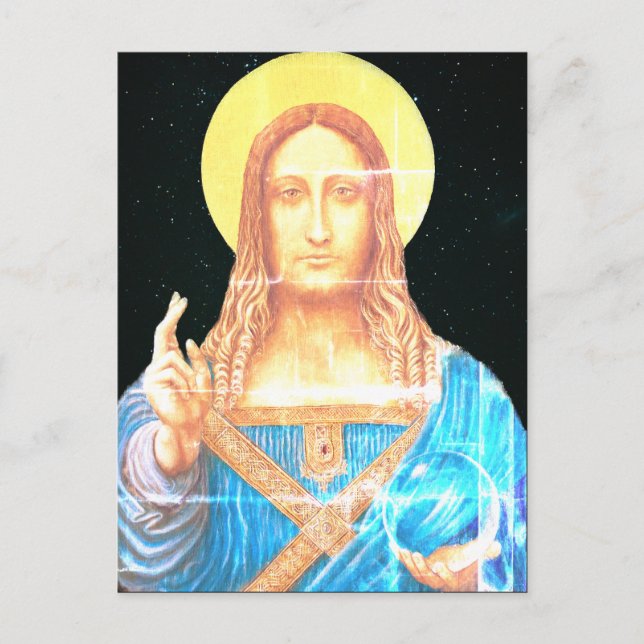 Carte Postale Salvator Mundi (Devant)