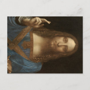 Carte Postale Salvator Mundi de Léonard de Vinci