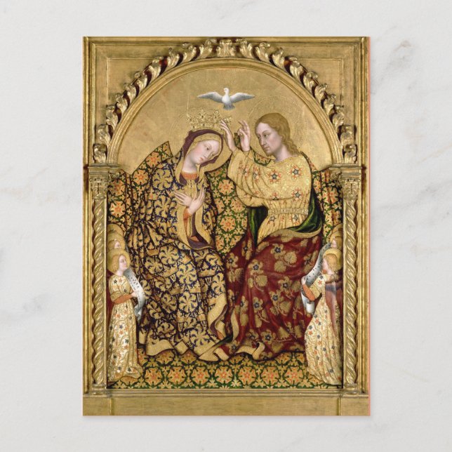 CARTE POSTALE SALVE REINE SAINTE (Devant)