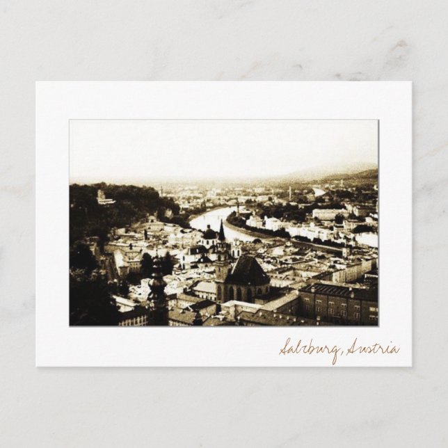 Carte postale Salzbourg (Devant)