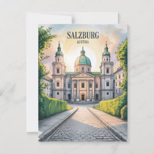 Carte postale Salzbourg Autriche